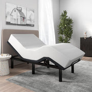 14 Inch Twin XL Size Adjustable Bed Base/Bed Frame with Head