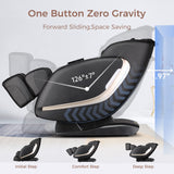 2023 APP Control Massage Chair Zero Gravity Full Body with Waist & Calf Heating