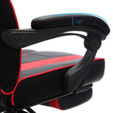 Racing Gaming Chair, Adjustable Ergonomic Office Chair with Footrest