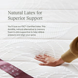 Natural Hybrid California King Mattress 10 Inch