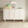 55.11" L Kitchen White Buffet Cabinet with Storage,Accent Sideboard