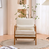 Accent Chair for Living Room, Mid-Century Modern Upholstered Arm chair