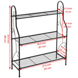 3 Tier Metal Plant Stand, Plant Display Rack,Stand Shelf, Pot Holder