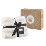 Ultra Soft Plush Throw Blanket, Fuzzy Faux Rabbit Fur Throws