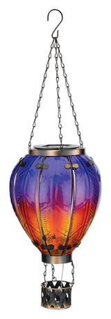 Hot Air Balloon Solar Lantern LG - Purple