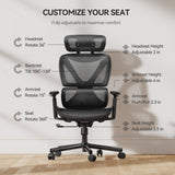 Ergonomic High Back Mesh Chair for Office Computer