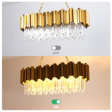 Modern Crystal Chandelier Lighting 8 Lights Pendant Lights Fixture