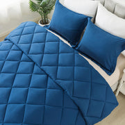 Full Size Comforter Set with 2 Pillow Shams - Down Alternative Bed Comforters Bedding