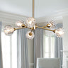 Sputnik Chandeliers Mid Century Crystal Pendant Light Chandelier