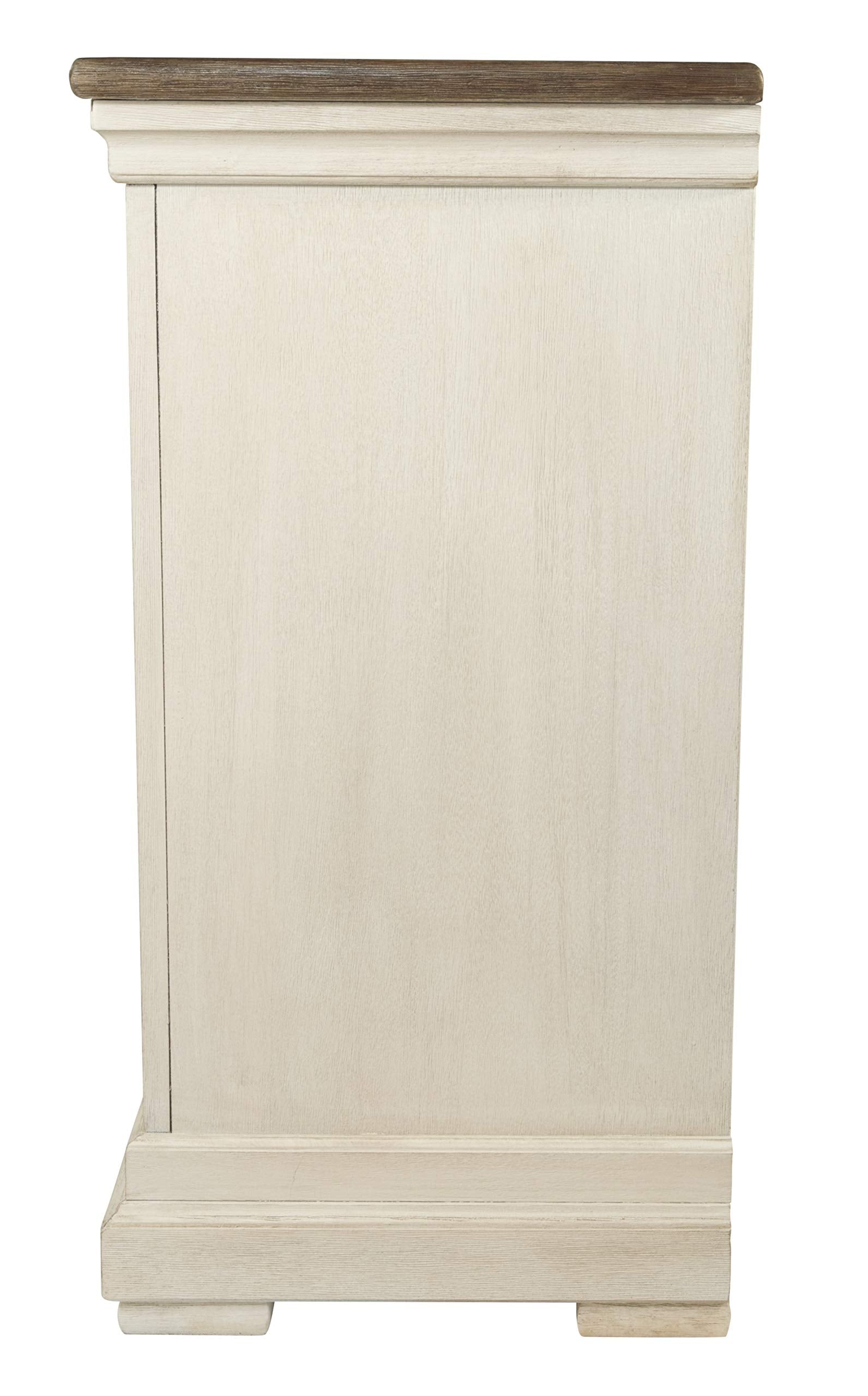 Bolanburg French Country Dining Room Server, Two-tone White