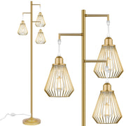 Industrial Floor Lamps for Living Room,Tree Standing Lamp