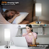 Touch Lamps for Bedrooms Set of 2 Bedside