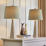 25.75" Table Lamps Set of 2 for Living Room Bedroom