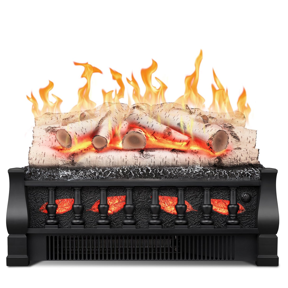 Electric Fireplace Log Set Heater 21IN  Remote Control