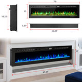 Electric Fireplace Wall Mounted Wall Fireplace Electric