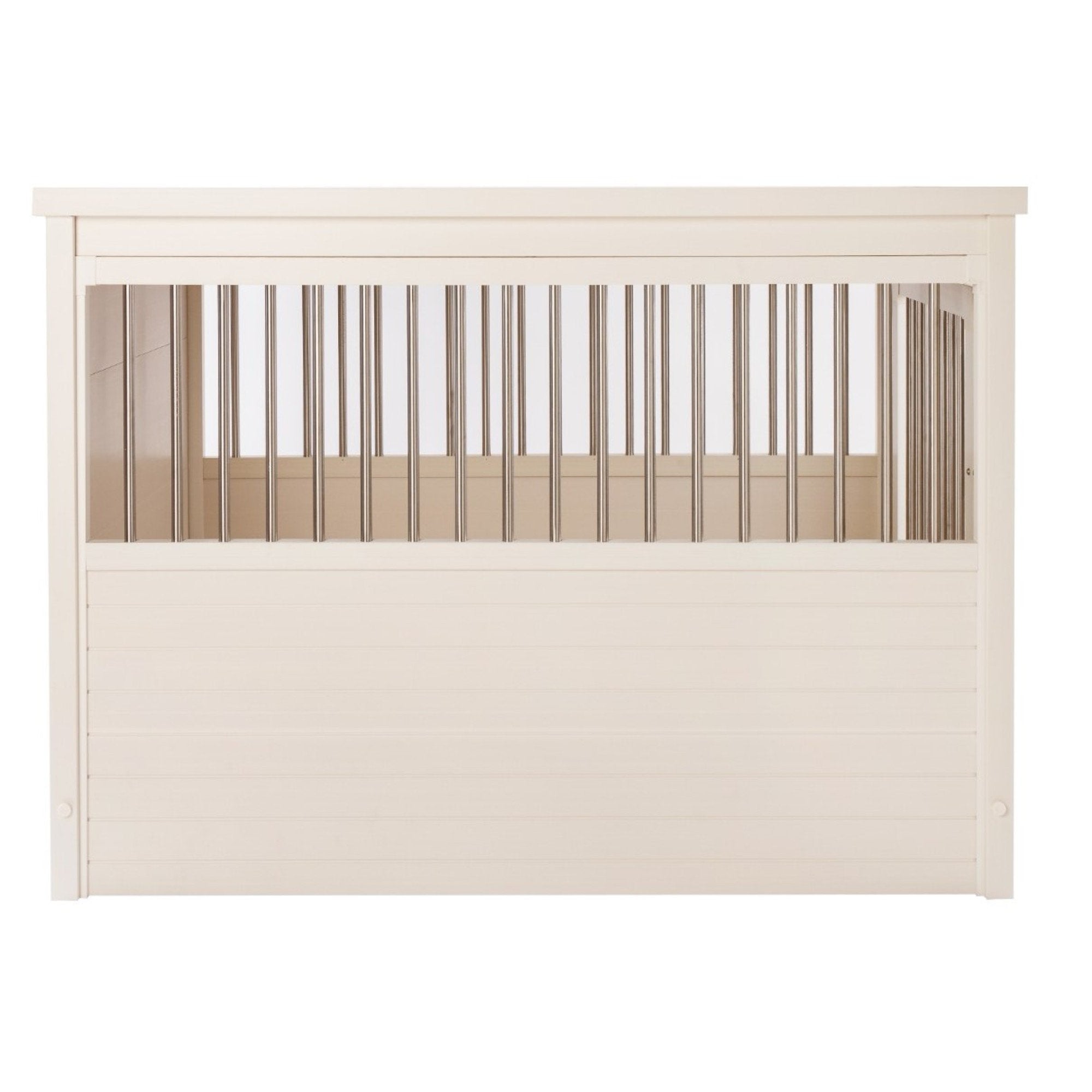 ecoFLEX Pet Crate/End Table, Medium, Antique White