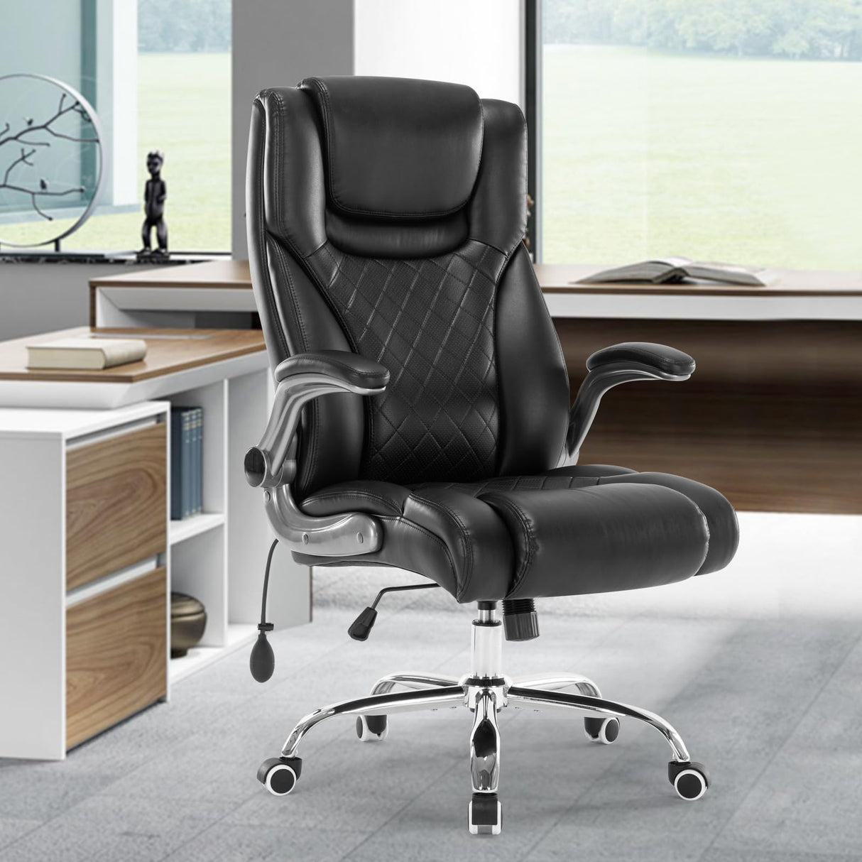 Executive Office Chair Desk Swivel Chair High Back Computer Chair