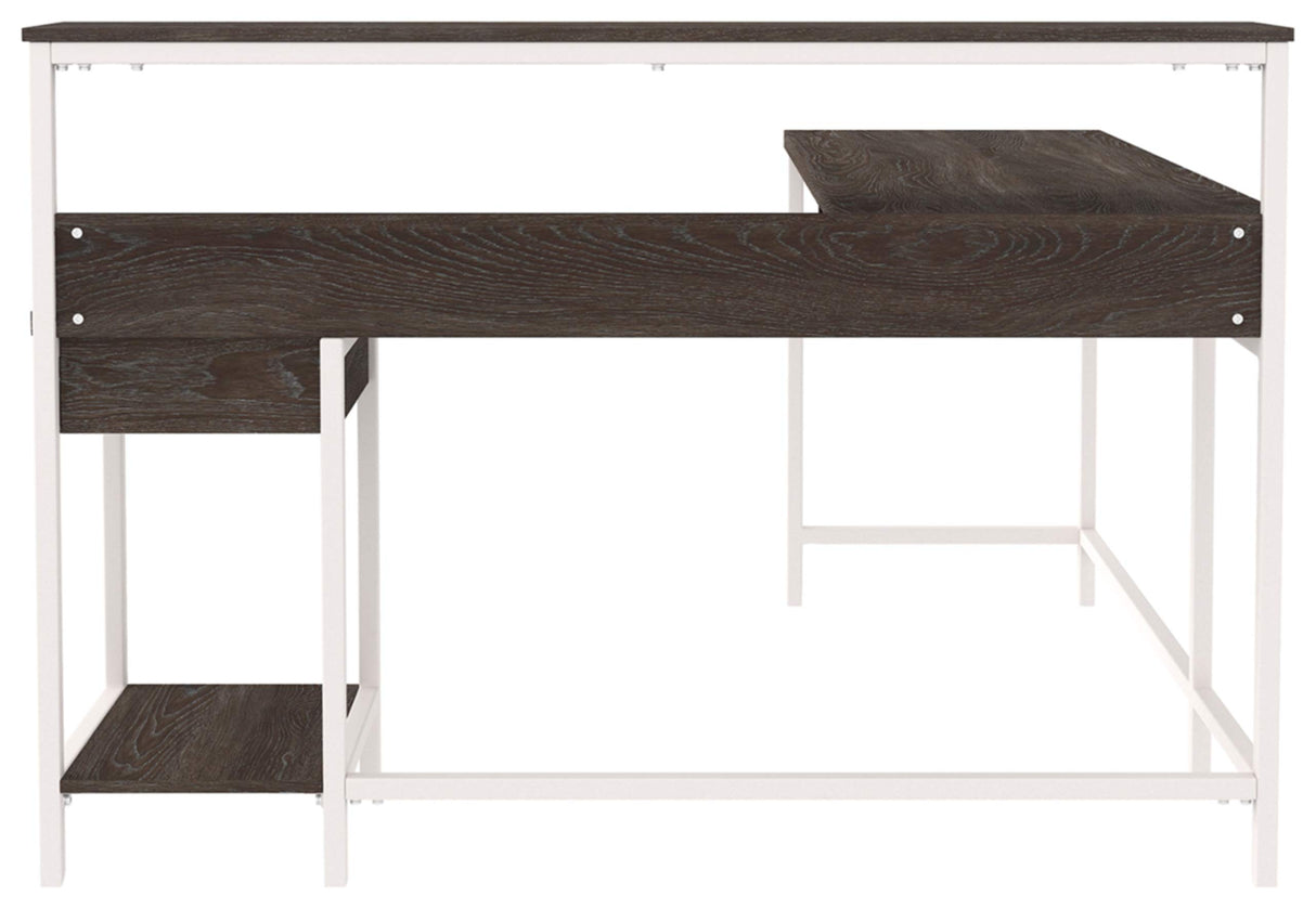 Dorrinson Modern L-Shaped Home Office Desk