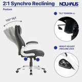 Posture Ergonomic PU Leather Office Chair