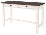 Dorrinson Modern Farmhouse 47" Home Office Desk with 2 Drawers