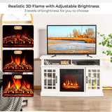 Fireplace TV Stand Electric Fireplace 49Inch TV Console up to