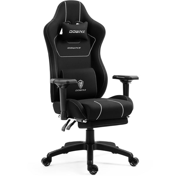 Gaming Chair Tech Fabric with Pocket Spring Cushion, Ergonomic Computer Chair