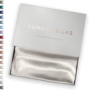 Mulberry Silk Pillowcase for Hair and Skin - Queen Size - Highest Grade 6A