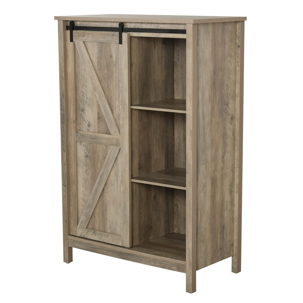 Sideboard Sideboard Dresser 2 Shelves Door with Frame