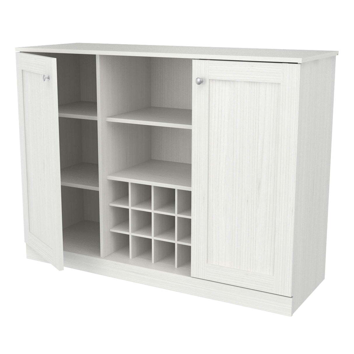 Style Buffet Cabinet with 2-Doors