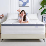 Queen Size Mattresses, 14 Inch Queen Mattress in a Box with Gel