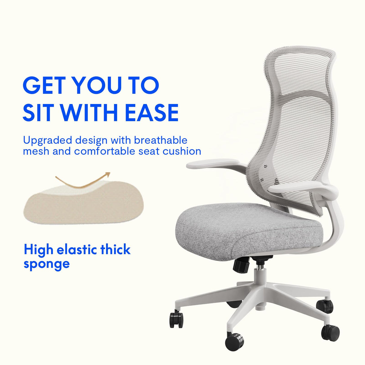 Office Chair HIgh Back Swivel Computer Chair