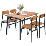 43 Inch Dining Table Set for 4