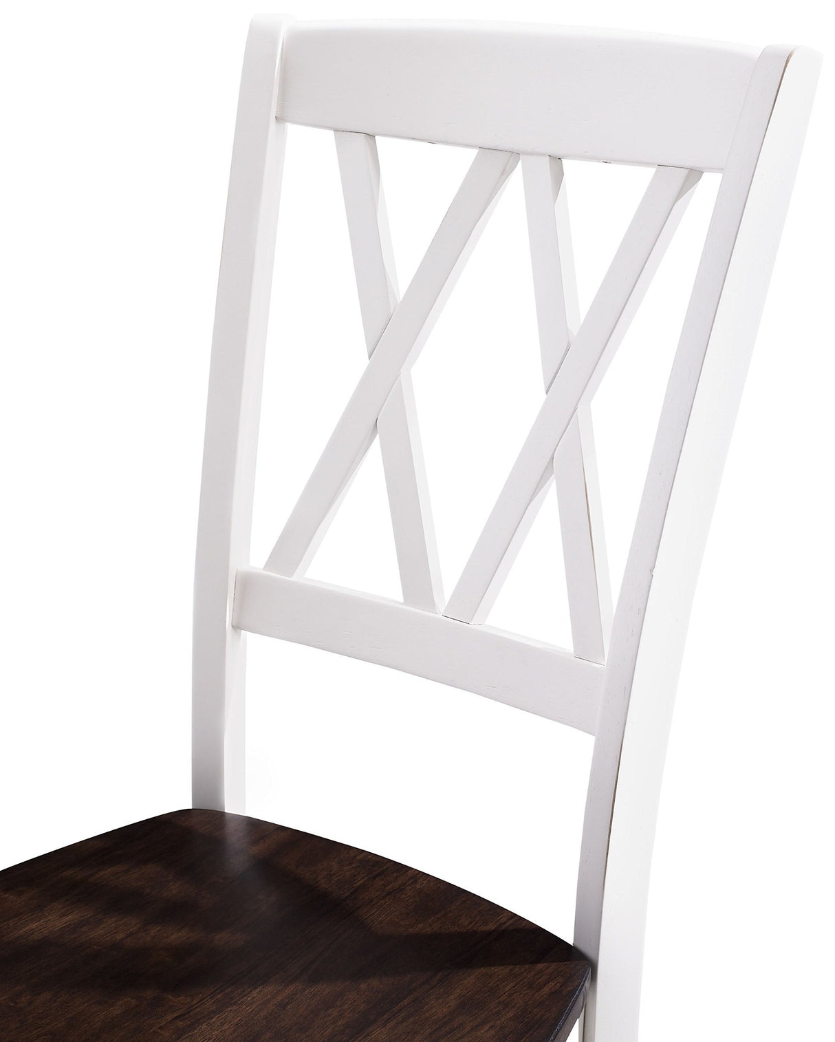 Shelby Dining Chairs (Set of 2), Distressed White