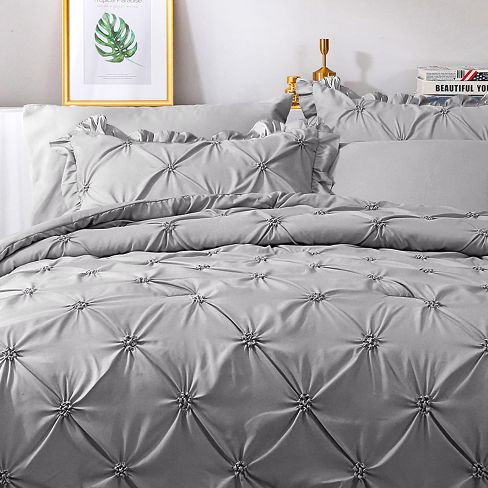 Queen Comforter Set 7 Pieces