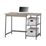 Soho Modern Home Office Desk & 4-Shelf Bookcase