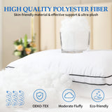 Pillows Queen Size Set of 2, Bed Pillows for Sleeping 2 Pack, Queen Pillows