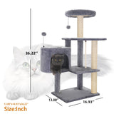 Cat Tree Scratching Toy Activity Centre Cat Tower Furniture Scratching Post