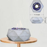 Tabletop Fire Pit  Alcohol Fireplace for Indoor Outdoor