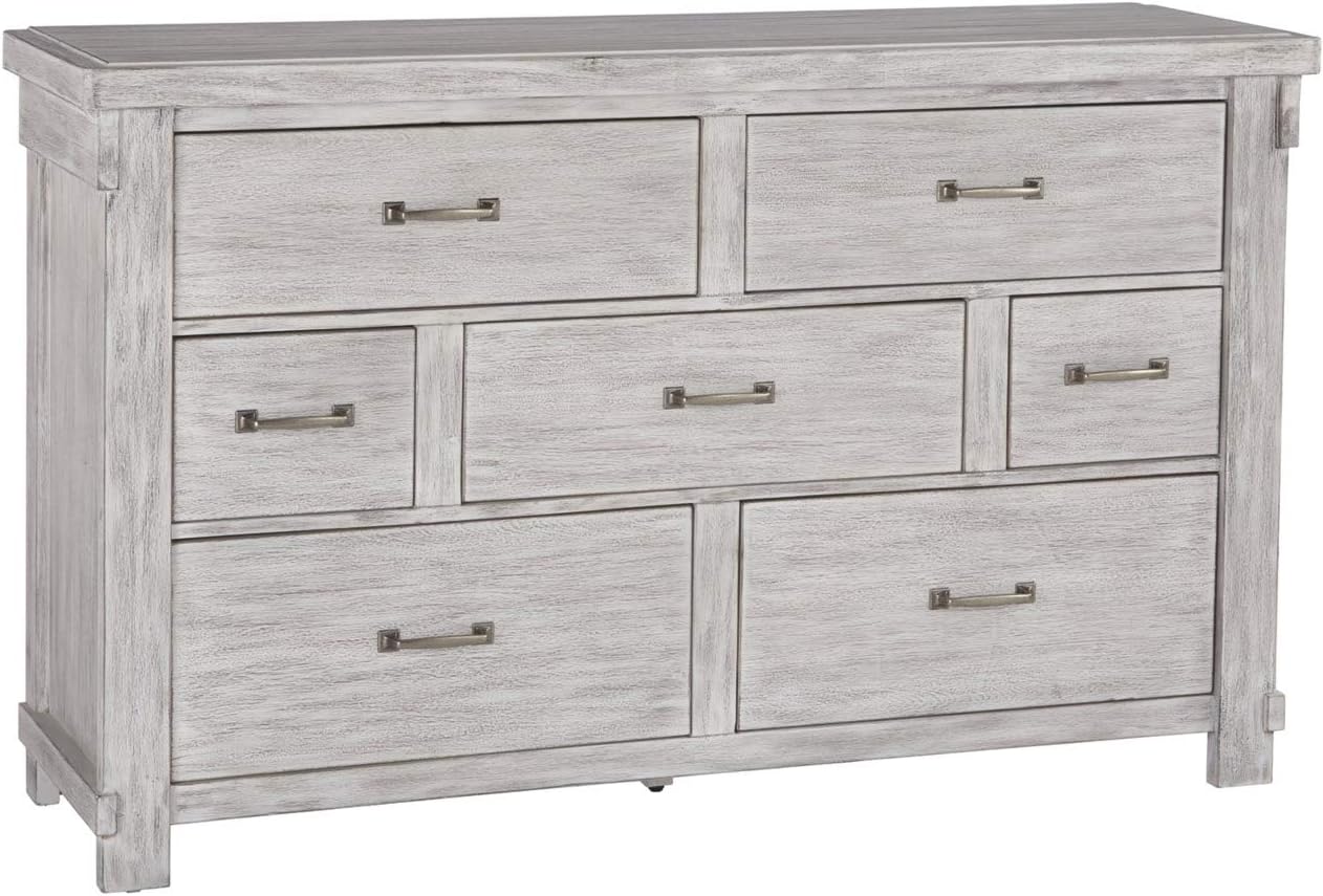 Brashland Farmhouse 7 Drawer Dresser