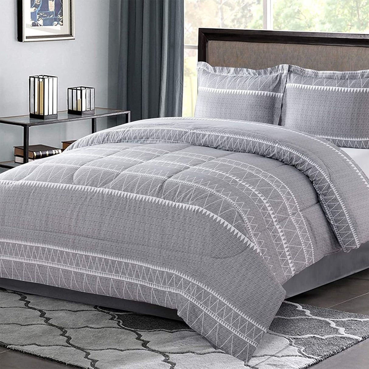 Full Size Comforter 3 Piece All Season Bedding Comforter Full Size