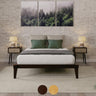 Chalipa 14” Queen Bed Frame - Solid Wood Platform Bed