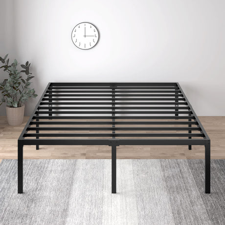 Full Size Sturdy Metal Bed Frame, Heavy Duty Platform Bed Frame No Box Spring Needed