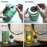 Battery Operated Table Lamp, Cordless Lamps for Home Decor0