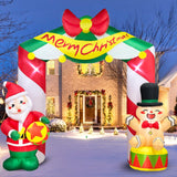 10 FT Christmas Inflatables Arch Outdoor Decorations