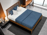 Acacia Kaylin Wooden Bed Frame with Headboard