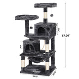 Cat Tree Condo Cat Tower for Indoor Cats Kitten Furniture Activity Center Pet Kitty