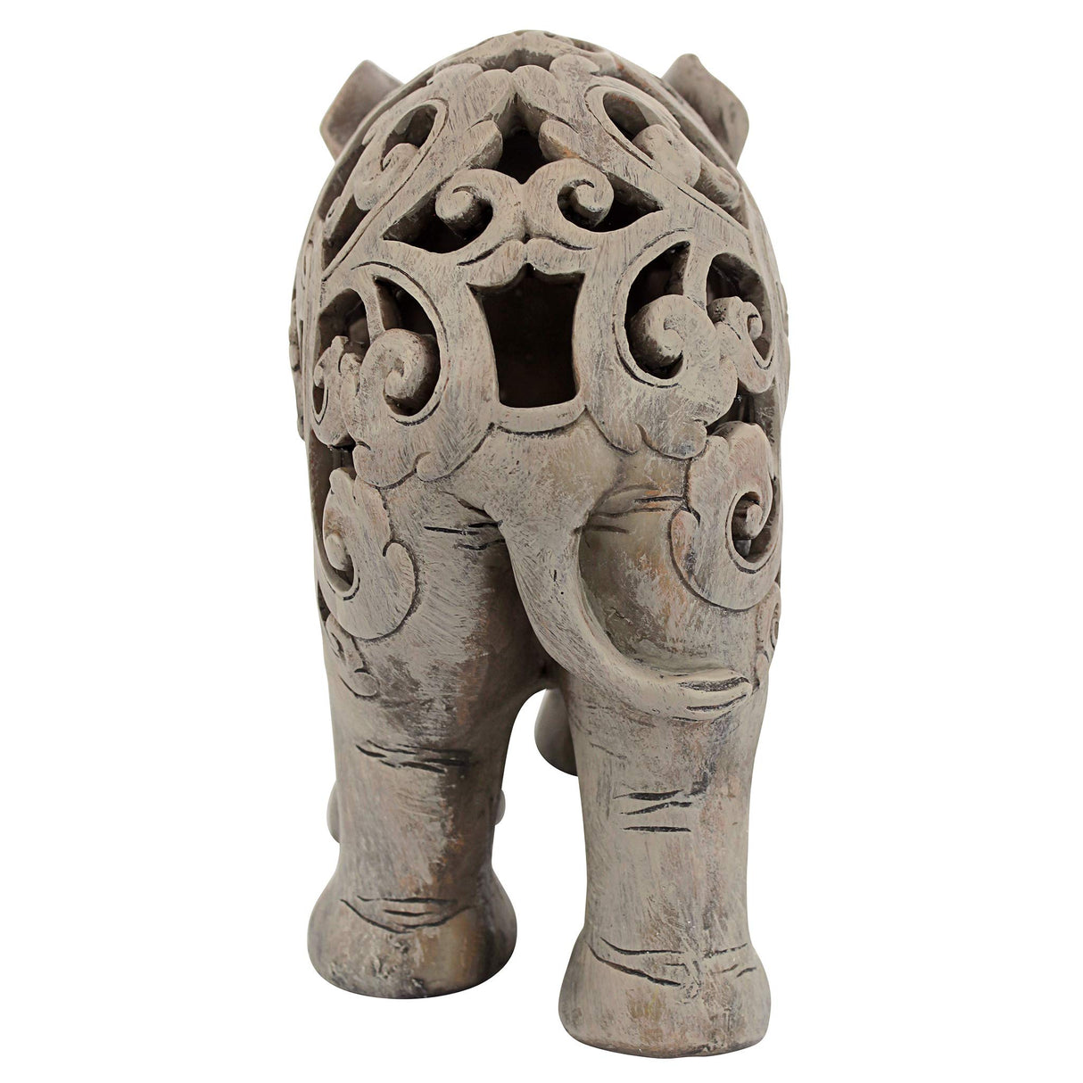 Anjan The Elephant Indian Decor Jali Animal Statue