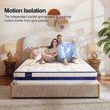 Full Mattress, 10 Inch Hybrid Innerspring Mattress