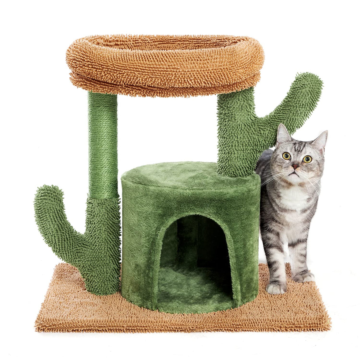 Cat Tree for Indoor Cats, 24.5inchs