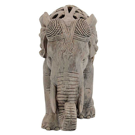 Anjan The Elephant Indian Decor Jali Animal Statue